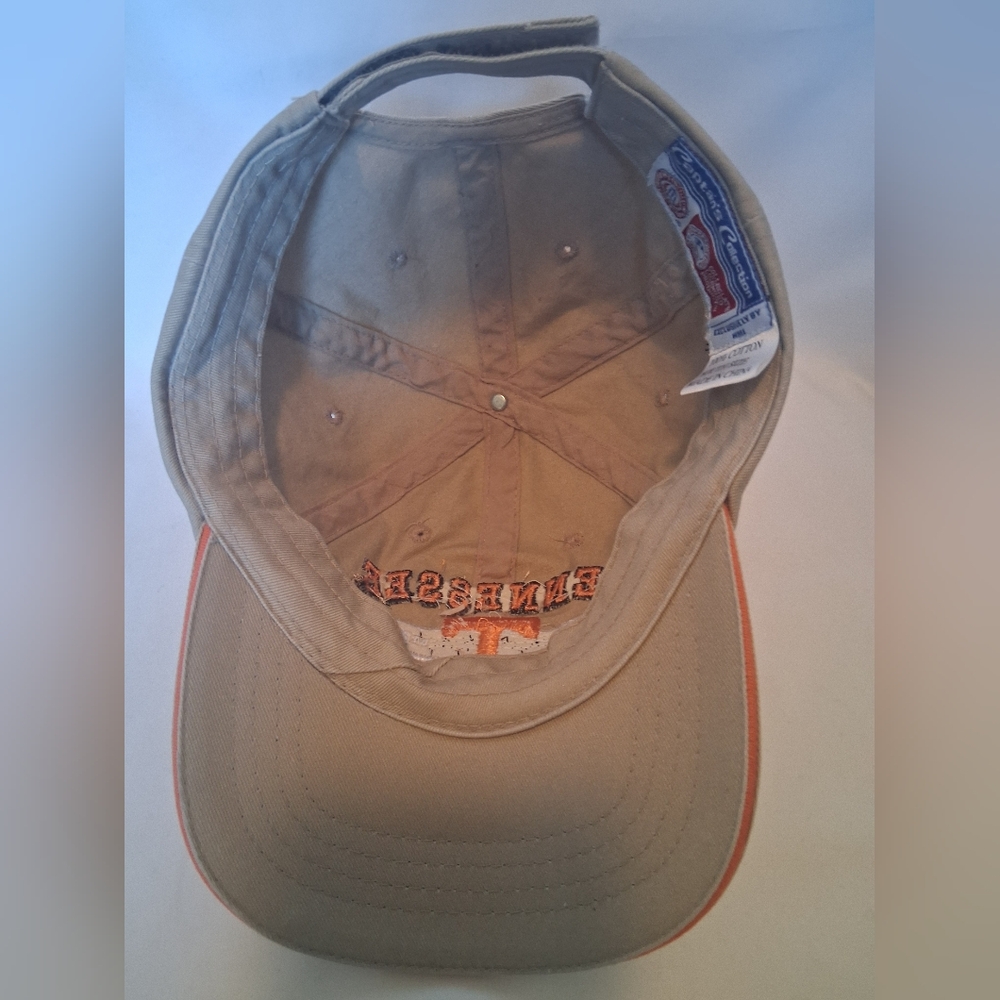 Tennessee Volunteers- Youth One Size. 100% Cotton, Velcro Back Cap. - Picture 4 of 5